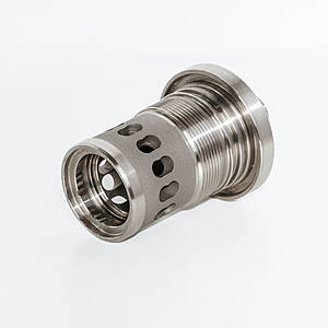 Zylinder für Cartridgeventile aus Edelstahl 1.4301
